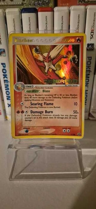 Pokémon TCG Blaziken Holo Ex Emerald