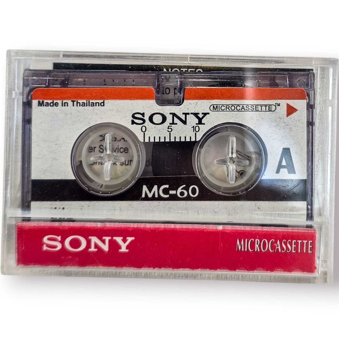 Microcassete SONY MC-60 – 60 Minutos – Com Caixa Original