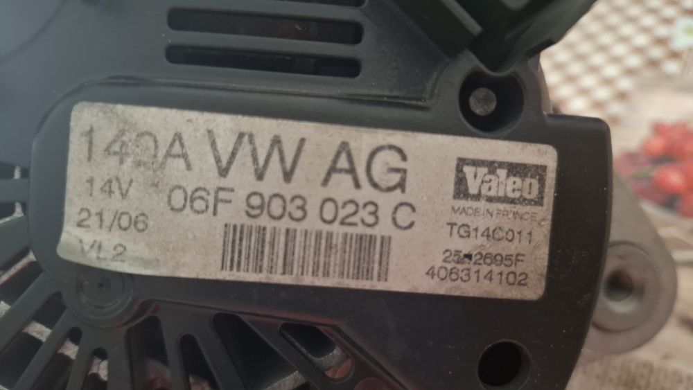 Alternator VW  AUDI SKODA SEAT  1.9  TDI