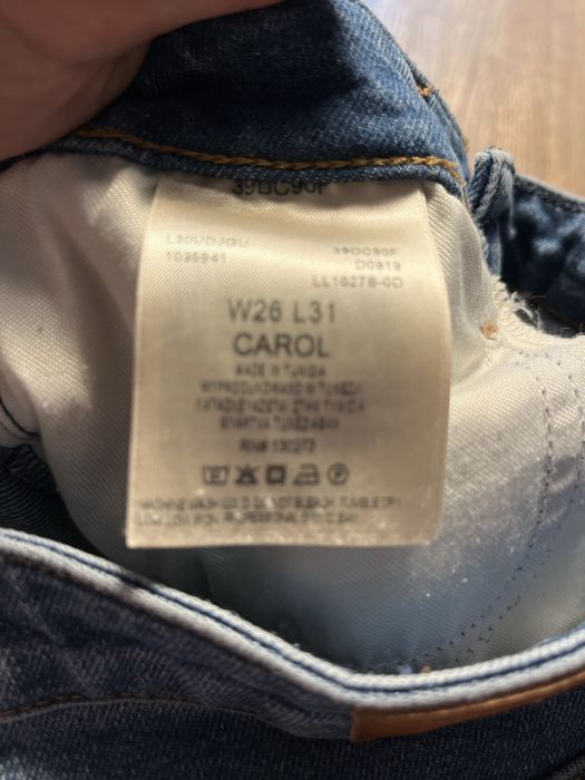 Jeansy dżinsy spodnie Lee Carol W26 L 31, S, 36