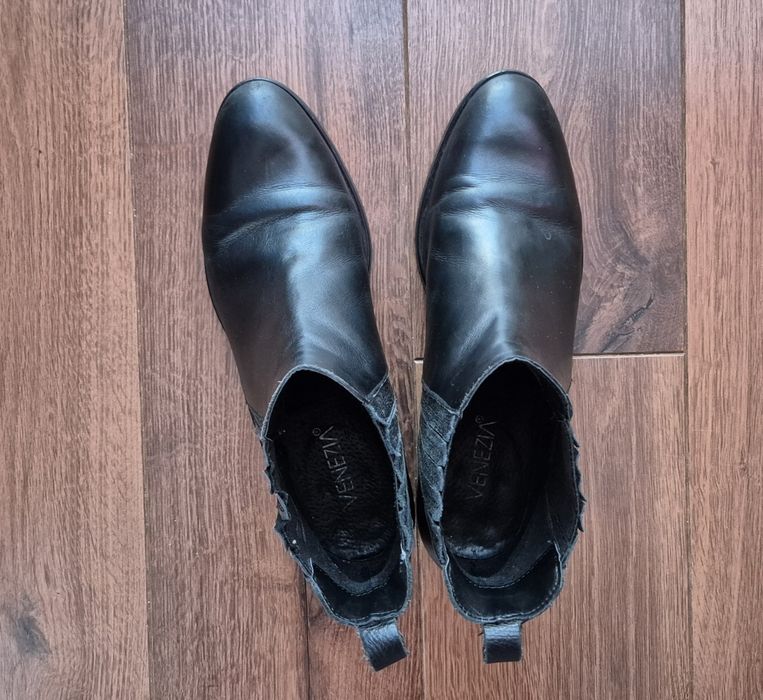Sztyblety skórzane Venezia 39