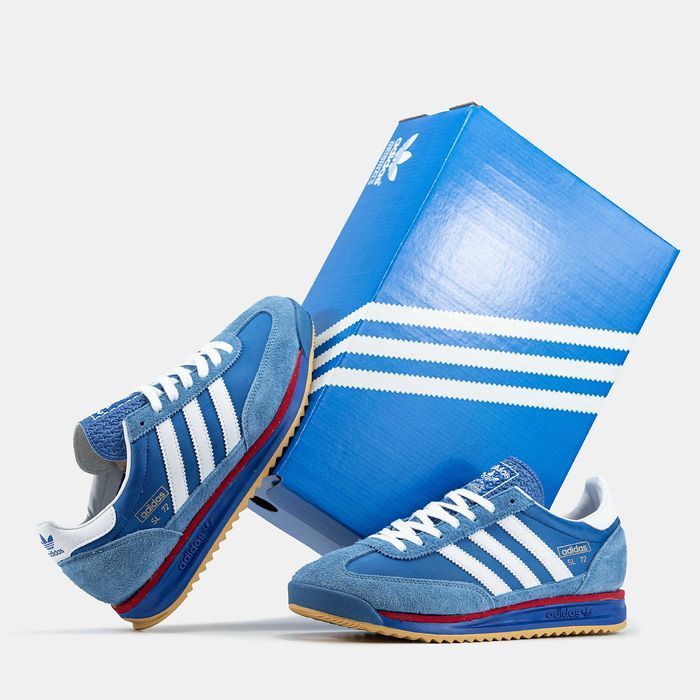 Мужские кроссовки Adidas SL '72 Blue. 40-46