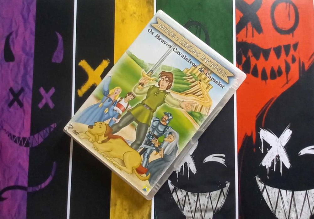 Dvd Infantil - Os bravos cavaleiros de Camelot
