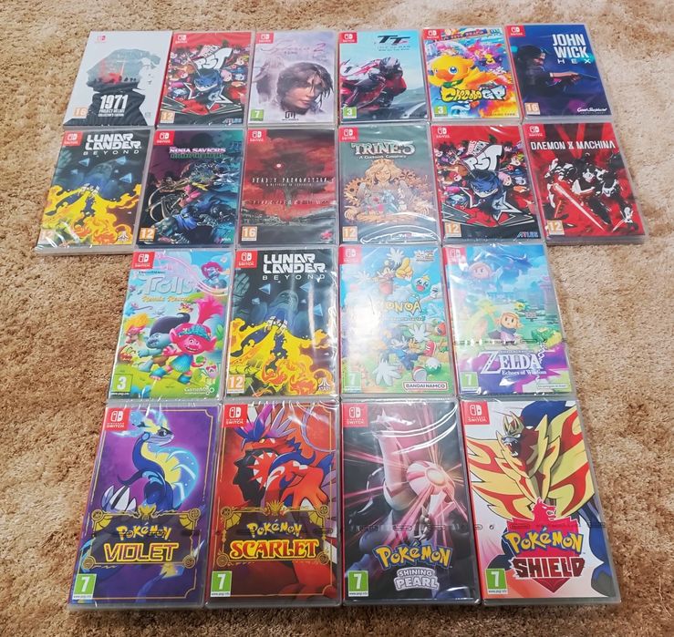 Jogos Nintendo (Wii, Wii U, Cube, DS, 3DS, Switch)