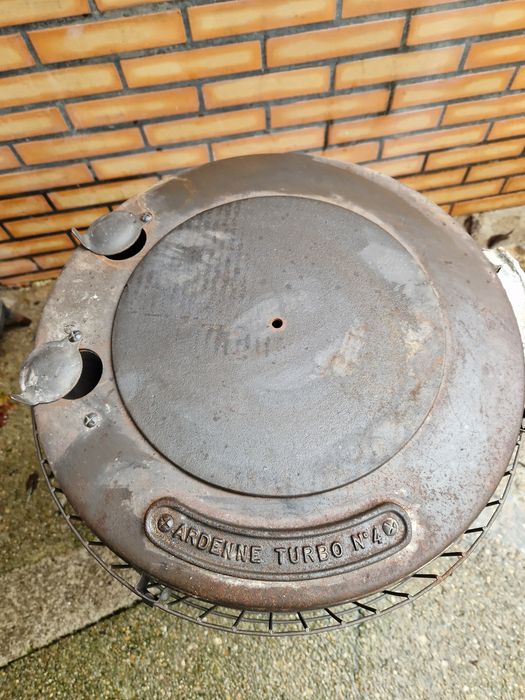 Fogão ferro fundido - ardente turbo n4