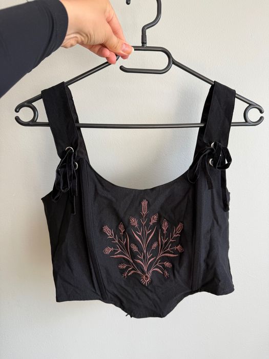 Gorsetowy top disturbia goth alternative