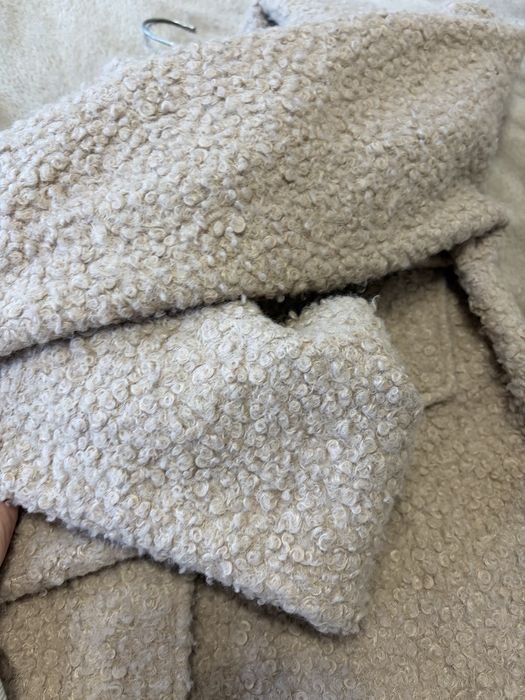 Подовжена куртка пальто рубашка букле барашек