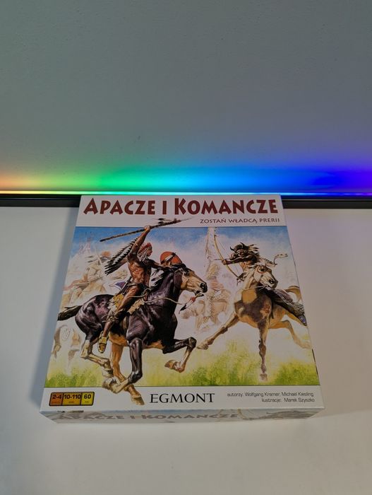(Jak nowa) Gra planszowa Apacze i Komancze - Zostań władcą Prerii