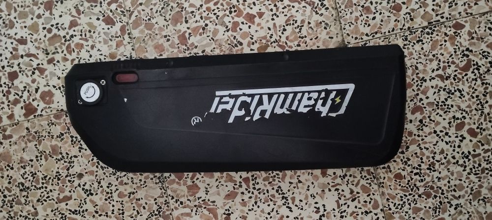 Bicycle with battery