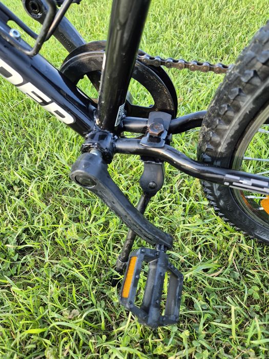 Rower dziecięcy B'Twin 20 cali Rockrider czarny Decathlon