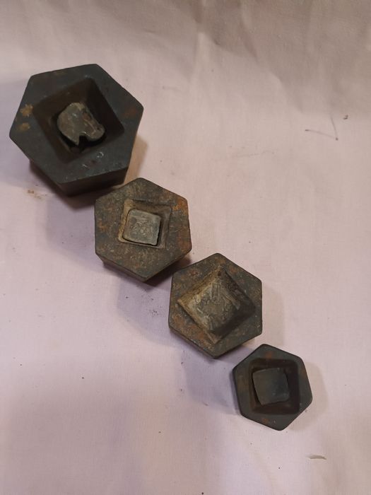 Lote de pesos para  balanças