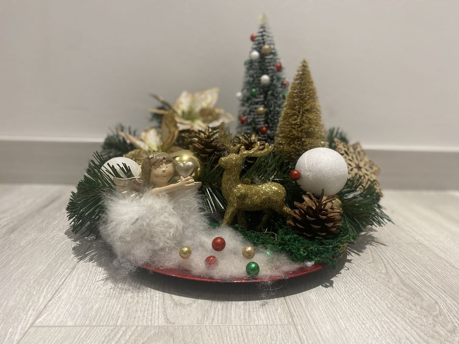 Stroik na stol na Boże Narodzenie