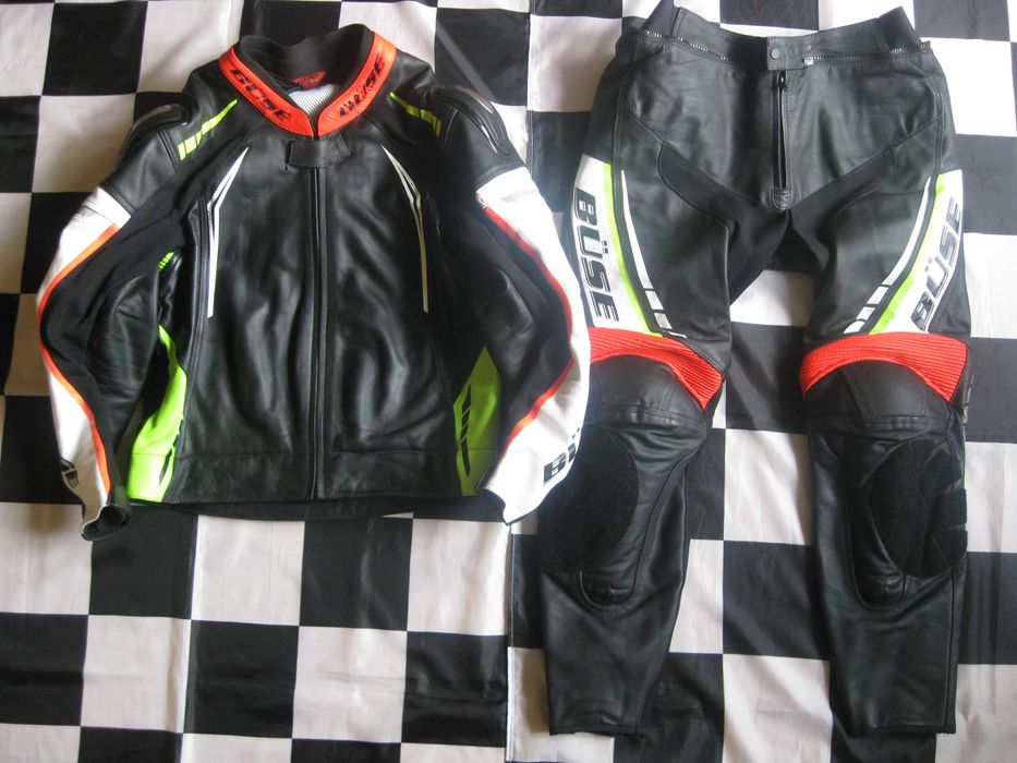 Kombinezon motocyklowy skórzany BUSE SILVERSTONE PRO rozm.54