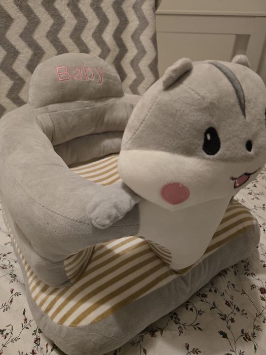 Sofa de bebe cinza
