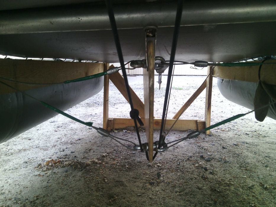 Катамаран вітрильний розборний туристичний