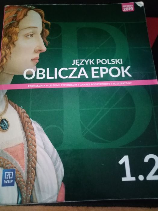 Oblicza epok 1.2 podręcznik do języka polskiego