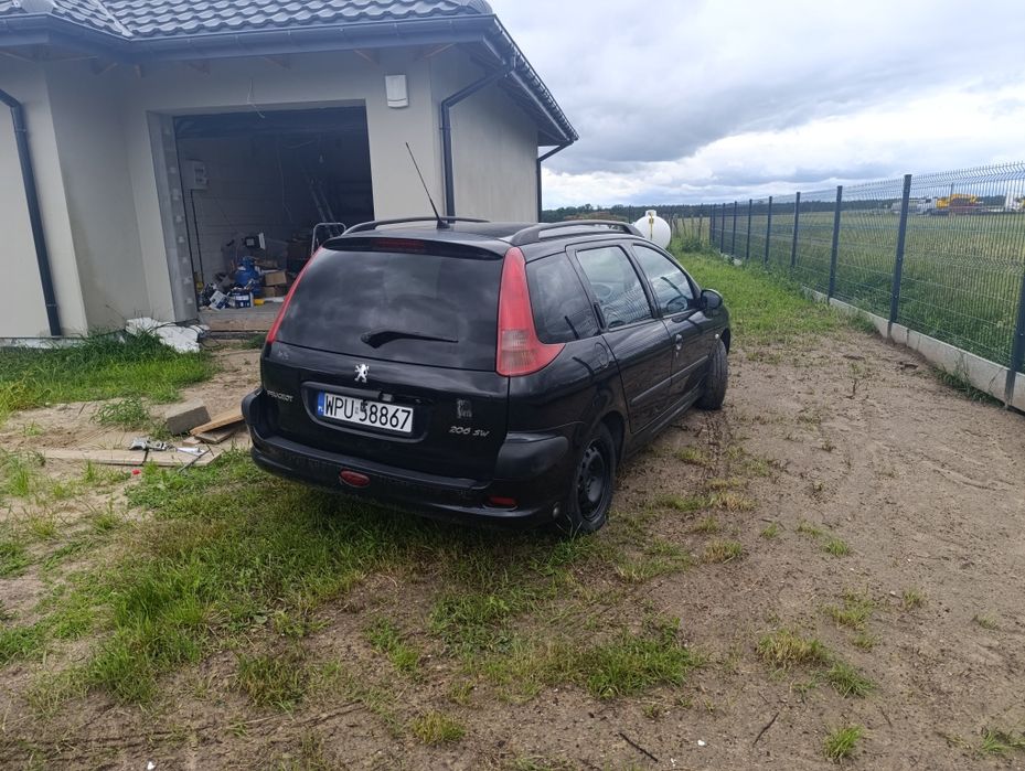 Peugeot 206 benzyna+ lpg