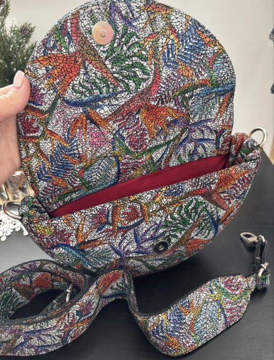 Skórzana torebka Cross-Body Bag Fabiola FREYA S nowa