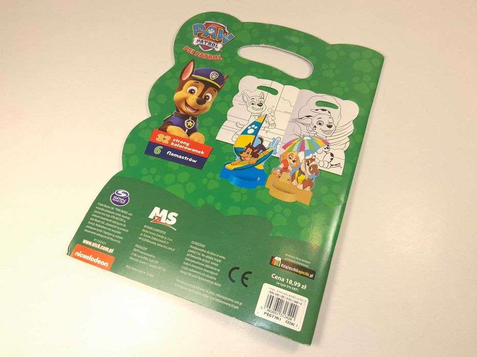 D251 Psi Patrol Kolorowanka Z Flamastrami Super Kolory 32 Strony Nowa