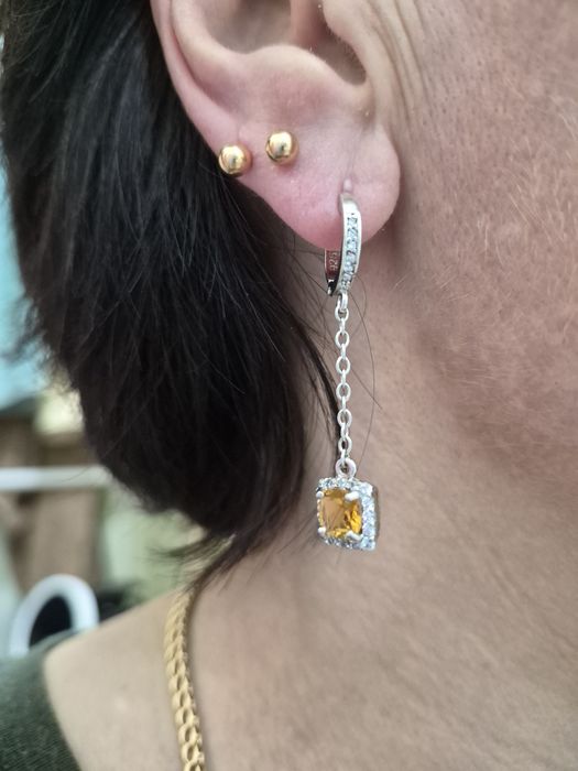 Серебряные серёжки  3.69 грамма