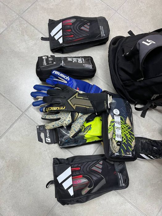 Воротарські рукавиці бу джерсі Гурт лот