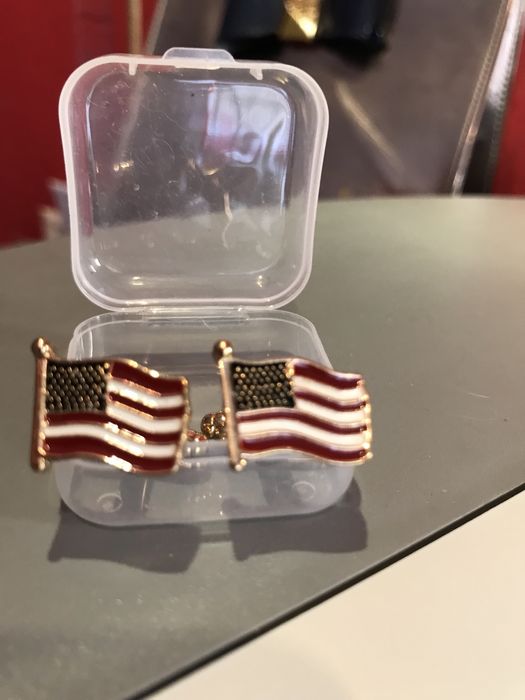 Запонки Америка Флаг США