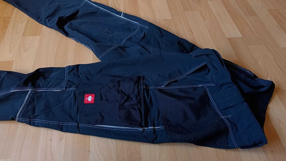 Męskie elastyczne spodnie ENGELBERT STRAUSS DYNASHIELD r.XL(56) st.bdb