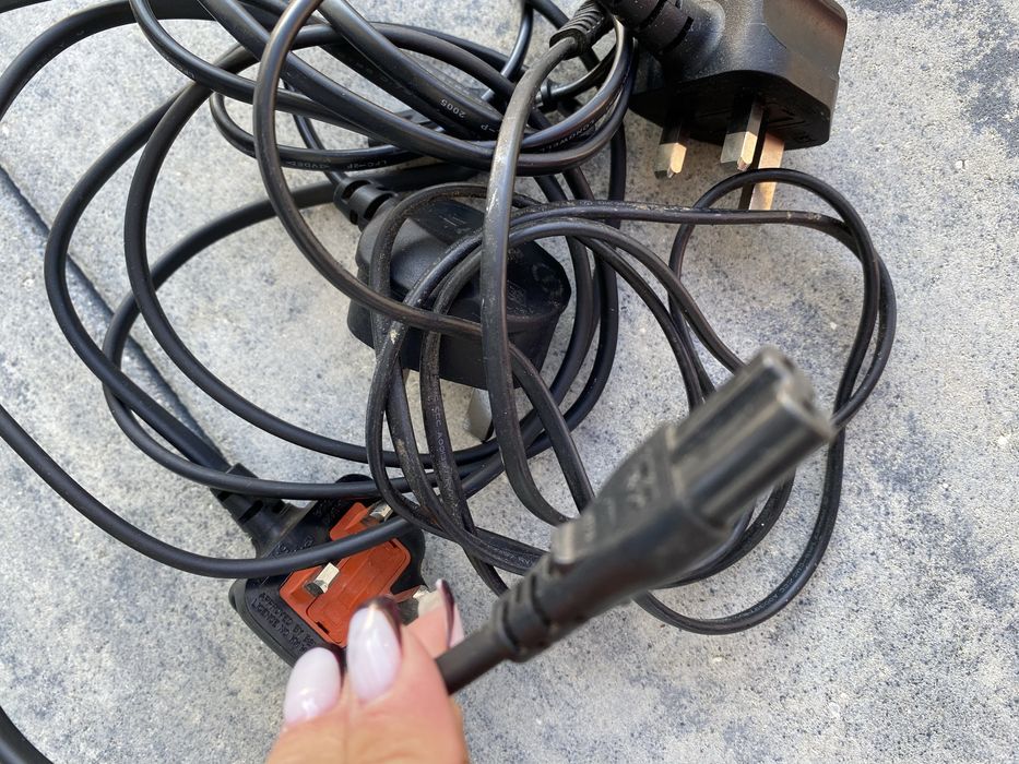 Zestaw przewodów zasilających ósemek