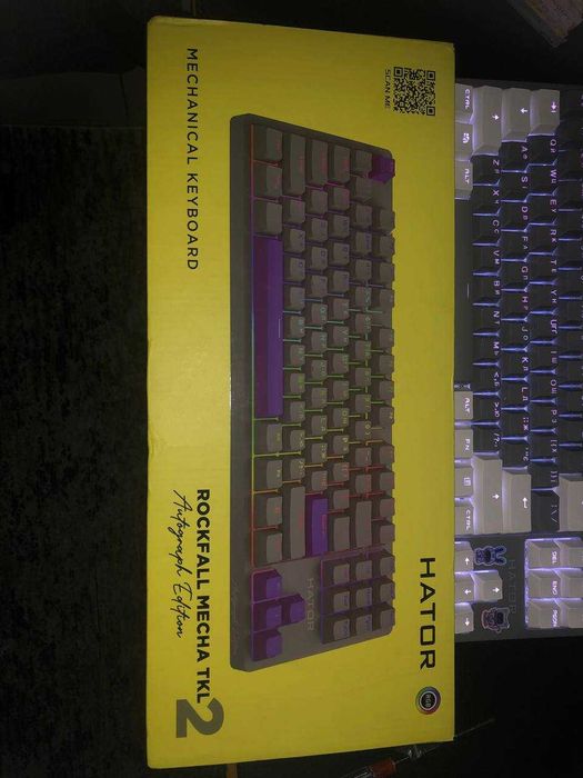 клавіатура hator rockfall mecha tkl 2