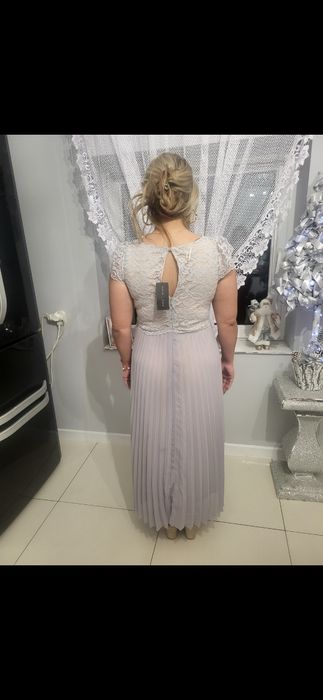 Sukienka maxi plisowana nowa z metką