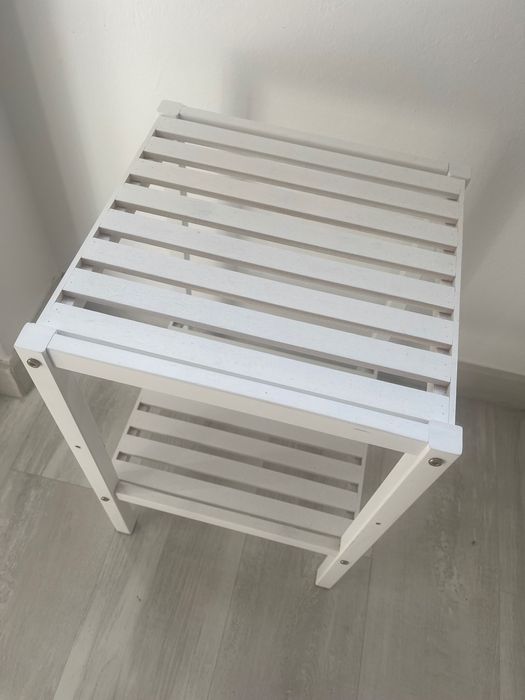 Mesa de apoio branca