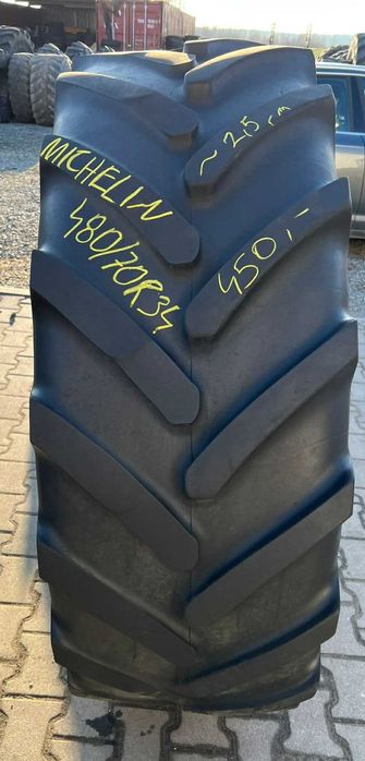 1x 480/70R34 Michelin Omnibib