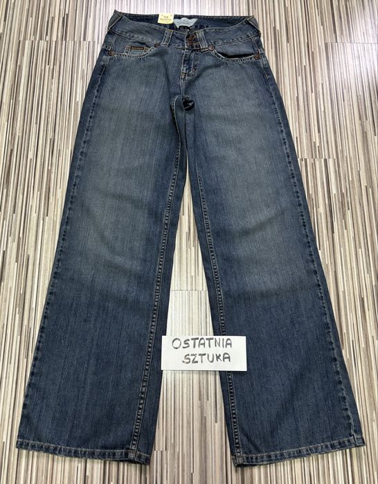 Spodnie damskie jeans 28/33 pas 71 cm Lee Maverick szwedy nowe