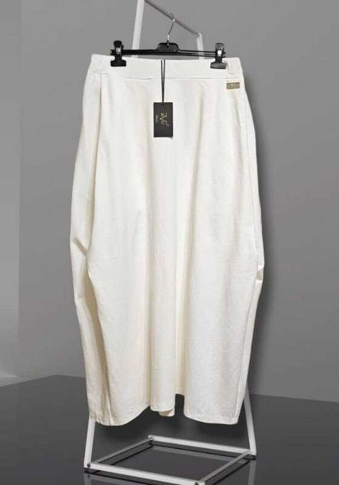 Белая хлопковая юбка Versace 19.69 Italia с карманами, р. XL/2XL