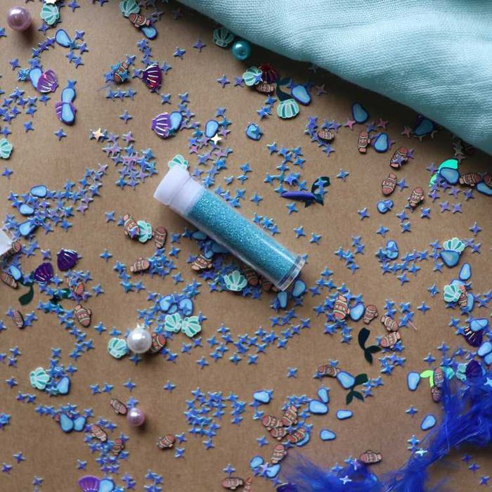 Wkład uzupełniający do butelek sensorycznych DIY Ocean