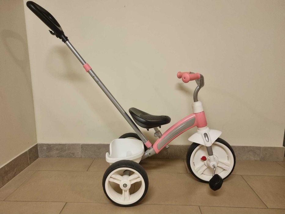 Rowerek trójkołowy Qplay Elite Plus różowy