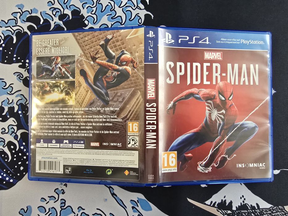 Jogo Spiderman Ps4