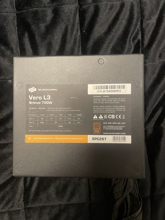 SilentiumPC Vero L3 700W 80 Plus Bronze