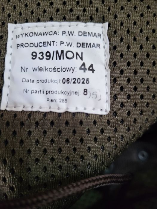 Buty wojskowe  brązowe nowe