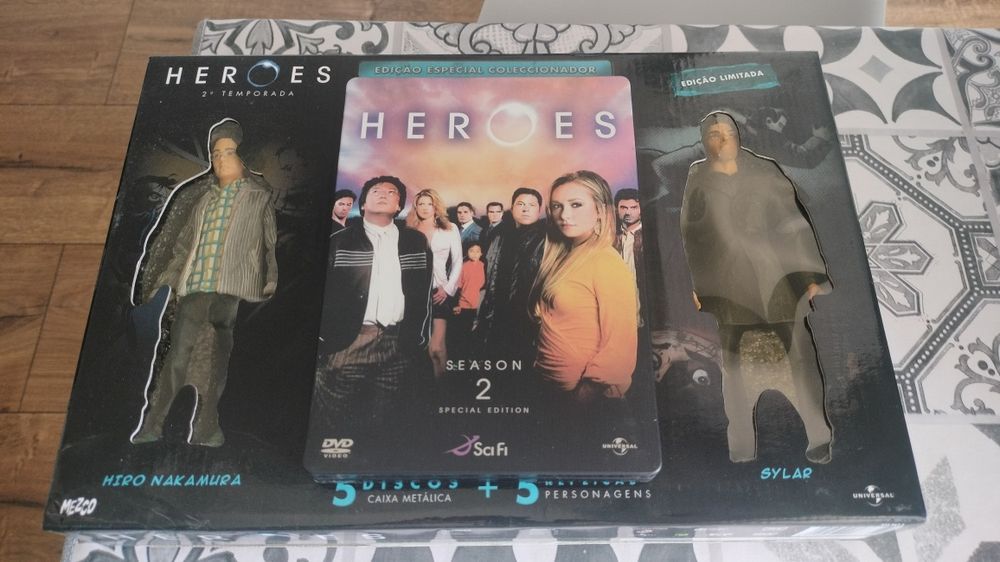 DVD Heroes 2 season Edição especial limitada de colecionador