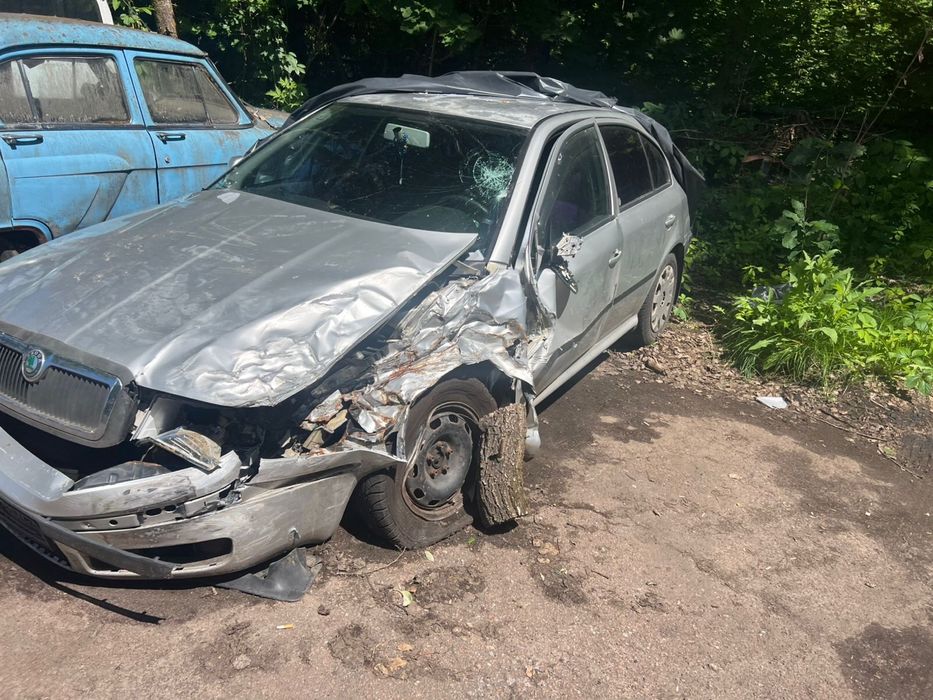 Skoda Octavia Tour 1.9 TDI 2001 — після ДТП, двигун + КПП на машині