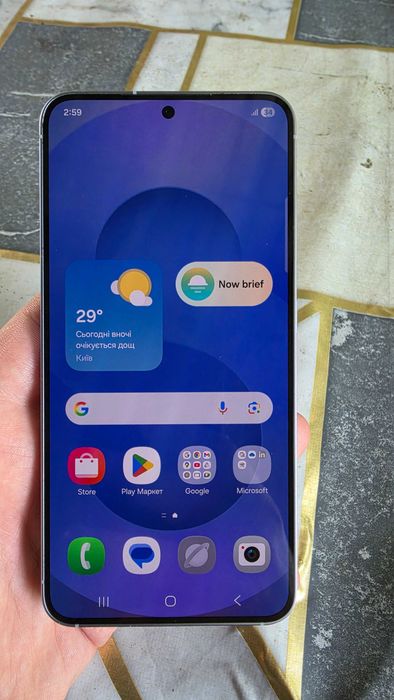 Samsung S25, 256gb IcyBlue