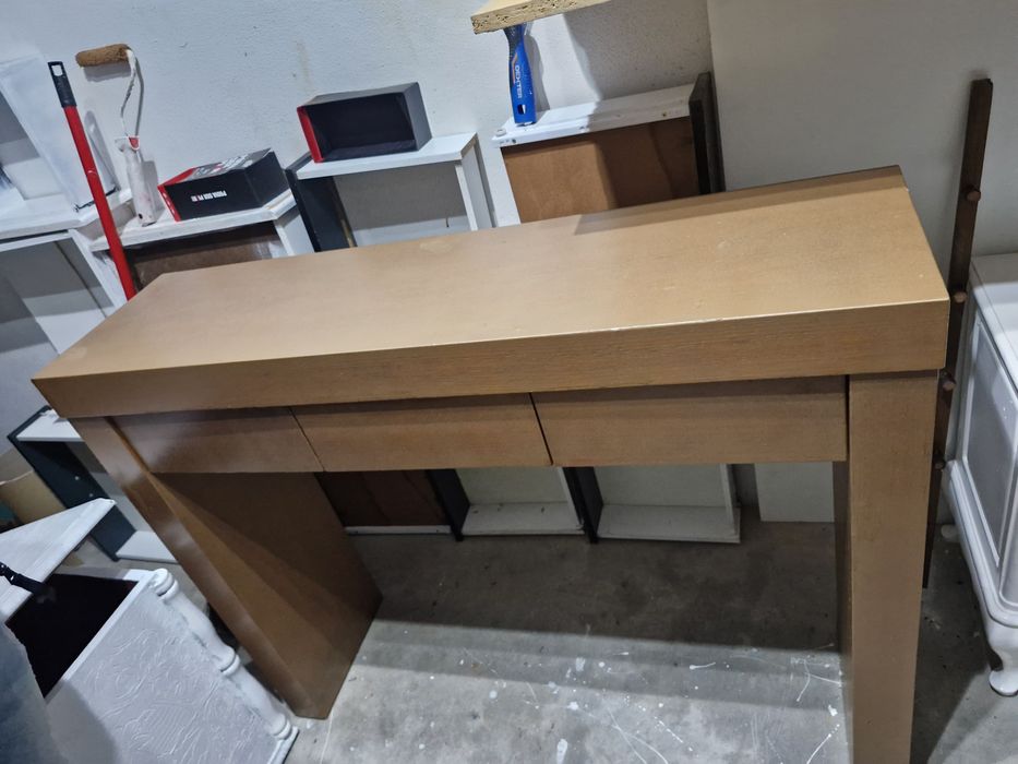 Consola entrada madeira maciça