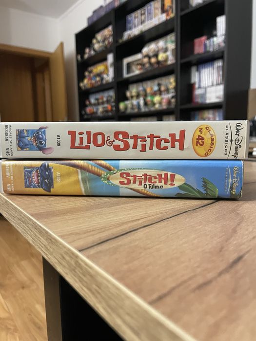 Conjunto VhS lilo e stitch
