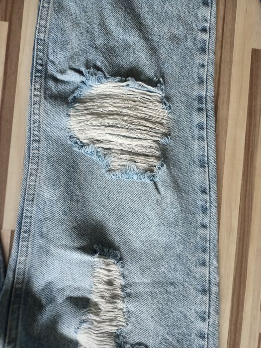Nowe jeansy Sinsay rozmiar L 40 wysoki stan prosta nogawka