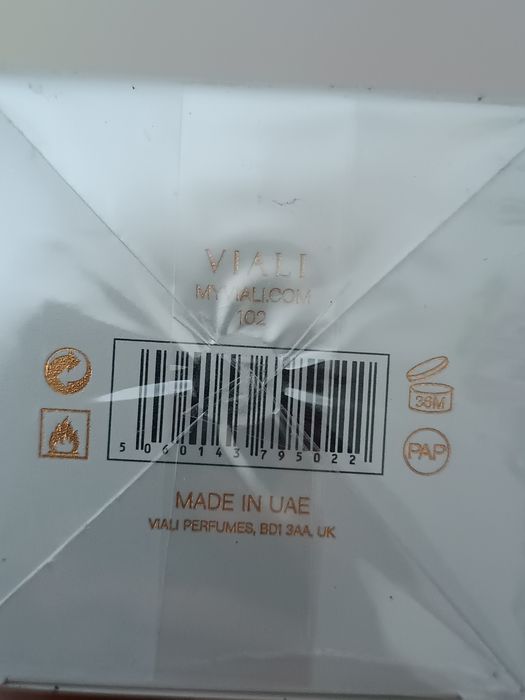 Perfume Viali  Amber Royale Selado