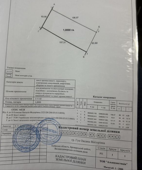 Продам фасадну комерційну ділянку 1 ГА. Траса Київ- Чернігів. Без %.