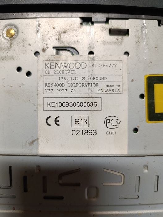 Автомагнітола kenwood kdc-w427