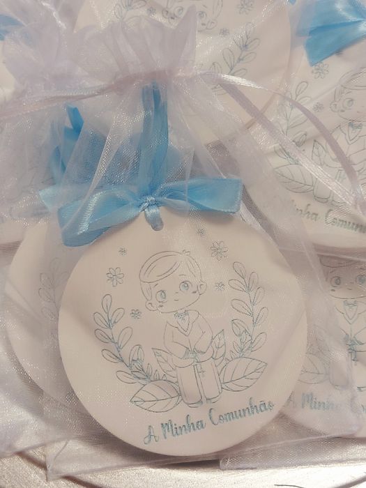 Placa cerâmica perfumada