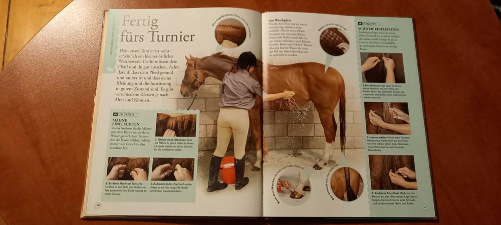 Nauka jazdy konnej książka Reitschule j.niemiecki